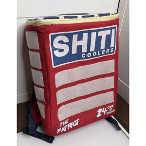 SHITI Coolers Patriot Backpack Cooler 24 Can Insulated Used